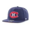 '47 BRAND Montreal Canadiens - 47 Brand NHL Sure Shot Under Captain Hat 1 '47 BRAND Montreal Canadiens - 47 Brand NHL Sure Shot Under Captain Hat -Bauer Official Store 47 brand hats montreal canadiens 47 brand nhl sure shot under captain hat osfm navy 30397776003138