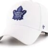 '47 BRAND Toronto Maple Leafs 47 Brand NHL Basic MVP Adjustable Hat 1 '47 BRAND Toronto Maple Leafs 47 Brand NHL Basic MVP Adjustable Hat -Bauer Official Store 47 brand hats toronto maple leafs 47 brand nhl basic mvp adjustable hat osfm white 30391906140226