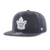 '47 BRAND Toronto Maple Leafs - 47 Brand NHL Sure Shot Captain Adjustable Hat -Bauer Official Store 47 brand hats toronto maple leafs 47 brand nhl sure shot under captain adjustable hat osfm navy 30397973430338