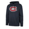 '47 BRAND Montreal Canadiens 47 Brand Imprint Headline Pullover Mens Hoodie -Bauer Official Store 47 brand hoodies montreal canadiens 47 brand imprint headline pullover mens hoodie navy l 28744133083202