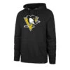 '47 BRAND Pittsburgh Penguins 47 Brand Imprint Headline Pullover Mens Hoodie -Bauer Official Store 47 brand hoodies pittsburgh penguins 47 brand imprint headline pullover mens hoodie black l 28744133640258
