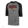 '47 BRAND Vancouver Canucks Skate 47 Brand Break Thru Club Raglan Mens Shirt 2 '47 BRAND Vancouver Canucks Skate 47 Brand Break Thru Club Raglan Mens Shirt -Bauer Official Store 47 brand shirts vancouver canucks skate 47 brand break thru club raglan mens shirt black grey s 28744471740482