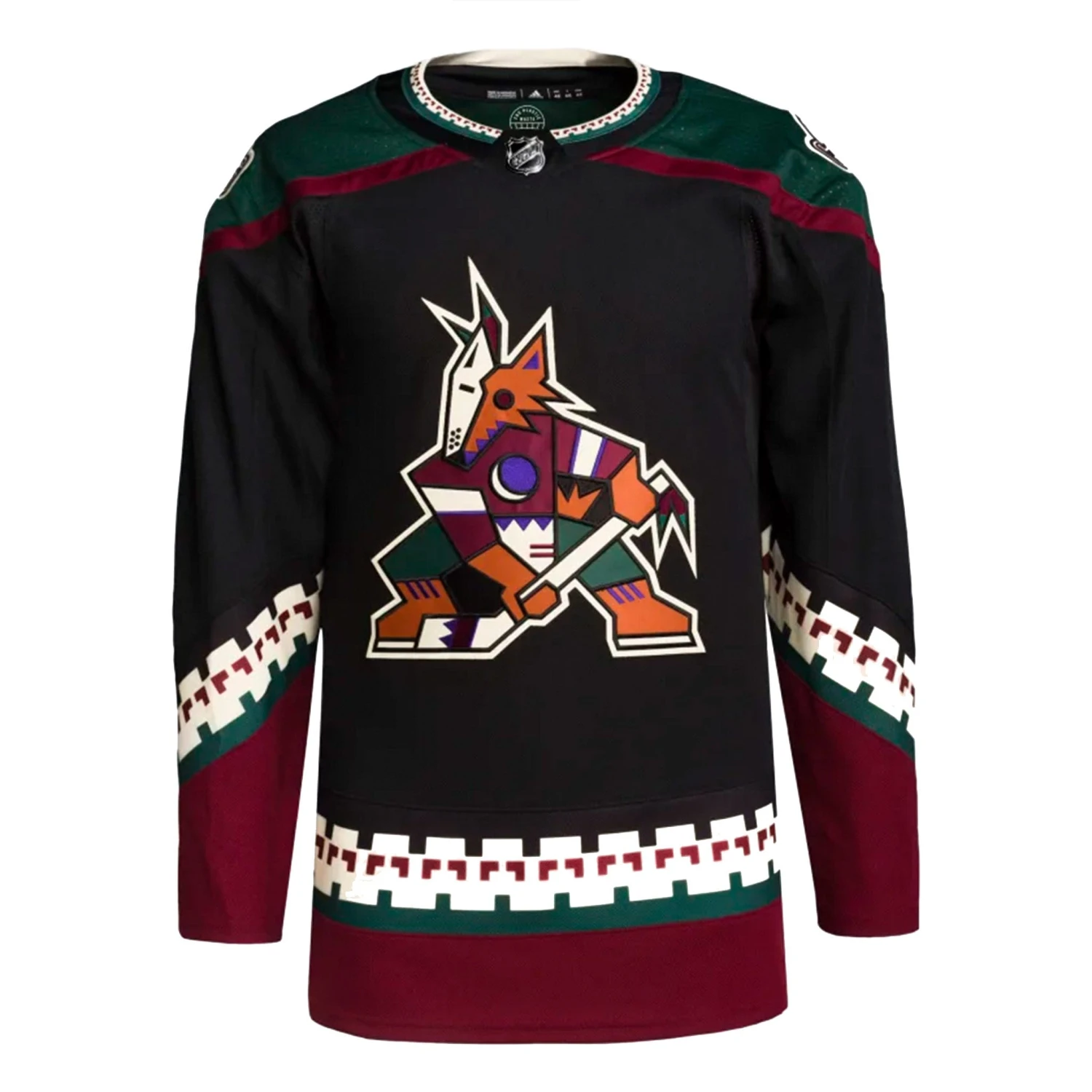 Arizona Coyotes Alternate Adidas PrimeGreen Senior Jersey 3 Arizona Coyotes Alternate Adidas PrimeGreen Senior Jersey