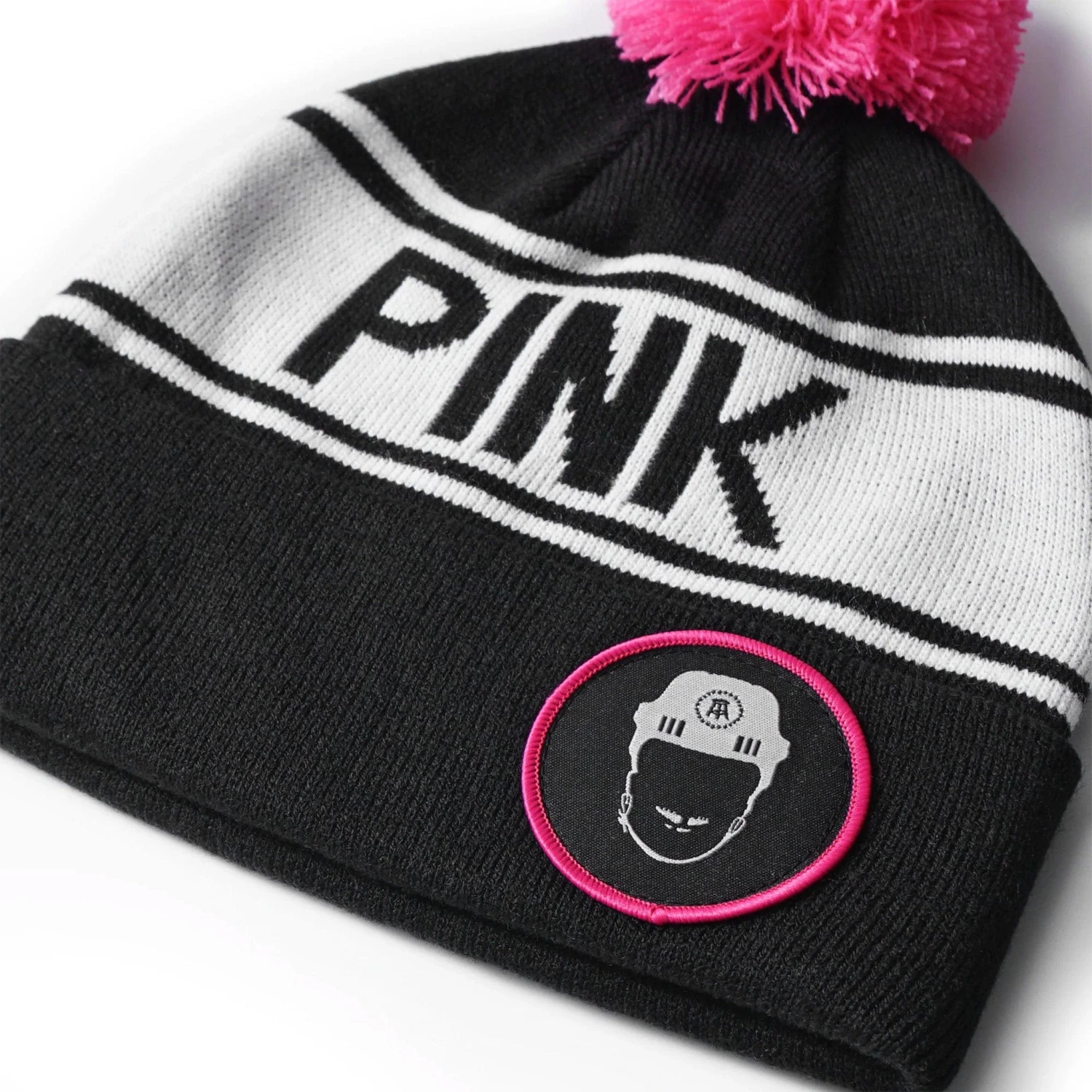 Pink Whitney Pom Toque 5 Pink Whitney Pom Toque - Image 3