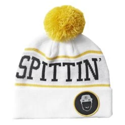 Spittin' Chiclets Pom Script Toque