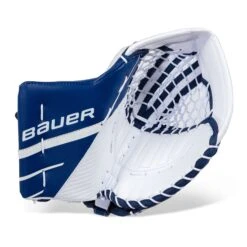 Bauer Supreme 3S Intermediate Goalie Catcher -Bauer Official Store bauer catchers bauer supreme 3s intermediate goalie catcher white blue regular 28743621541954