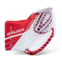Bauer Supreme UltraSonic Senior Goalie Catcher -Bauer Official Store bauer catchers bauer supreme ultrasonic senior goalie catcher white red regular 30351230140482