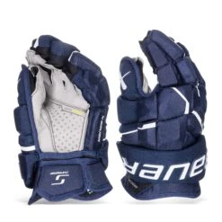Bauer Supreme Mach Intermediate Hockey Gloves -Bauer Official Store bauer gloves bauer supreme mach intermediate hockey gloves navy 12 30597296750658