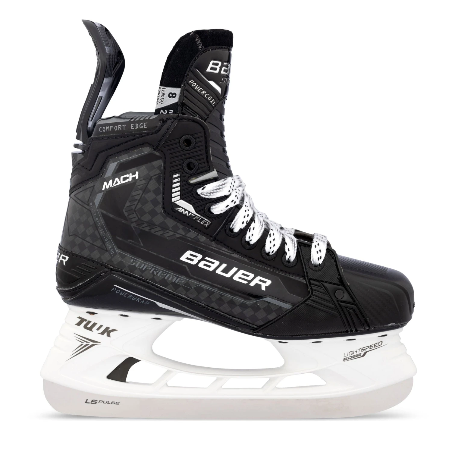 Bauer Supreme Mach Intermediate Hockey Skates 16 Bauer Supreme Mach Intermediate Hockey Skates - Image 14