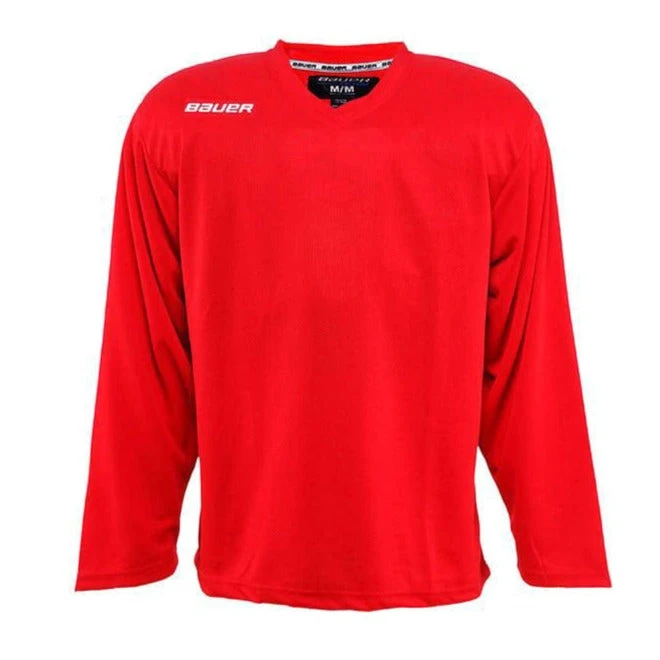 Bauer Core Junior Goalie Practice Jersey - Red 3 Bauer Core Junior Goalie Practice Jersey - Red