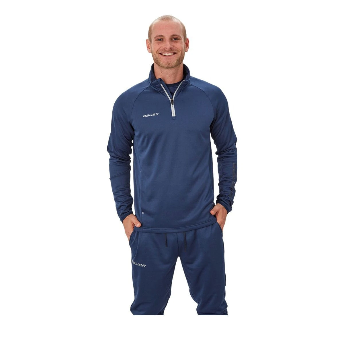 Bauer Vapor Fleece Junior 1/4 Zip Jacket 4 Bauer Vapor Fleece Junior 1/4 Zip Jacket - Image 2