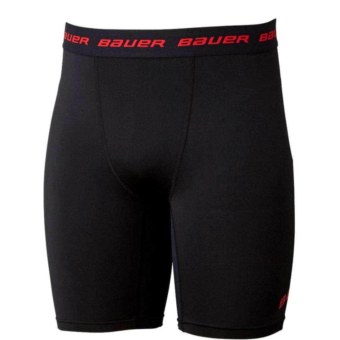 Bauer Essential Senior Baselayer Compression Shorts 3 Bauer Essential Senior Baselayer Compression Shorts
