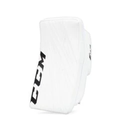 CCM Extreme Flex E4.9 Intermediate Goalie Blocker - Source Exclusive -Bauer Official Store ccm blockers ccm extreme flex e4 9 intermediate goalie blocker source exclusive white full right 28741227577410