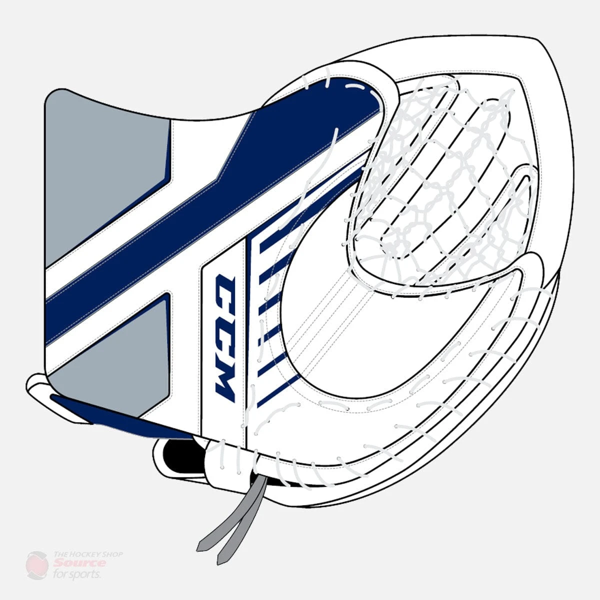 CCM Axis A1.9 Senior Goalie Catcher 13 CCM Axis A1.9 Senior Goalie Catcher - Image 11