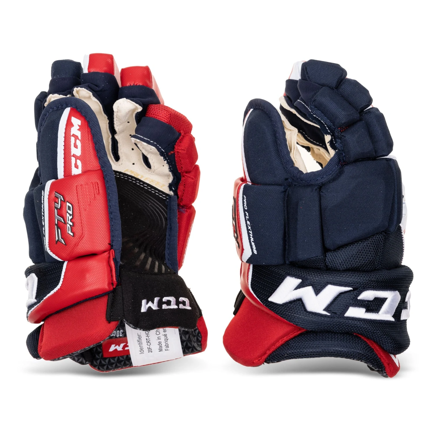 CCM Jetspeed FT4 Pro Junior Hockey Gloves 3 CCM Jetspeed FT4 Pro Junior Hockey Gloves