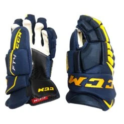 CCM Jetspeed FT4 Senior Hockey Gloves -Bauer Official Store ccm gloves ccm jetspeed ft4 senior hockey gloves navy gold 13 29576721858626