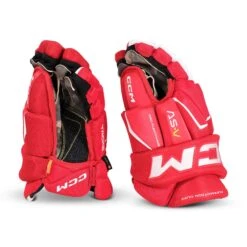 CCM Tacks AS-V Senior Hockey Gloves 39 CCM Tacks AS-V Senior Hockey Gloves -Bauer Official Store ccm gloves ccm tacks as v senior hockey gloves red white 13 30184718794818