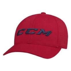 CCM Perforated Structured Flexfit Hat -Bauer Official Store ccm hats ccm perforated structured flexfit hat red s m 28743938801730