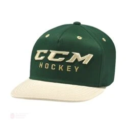 CCM True 2 Hockey Snapback Hat -Bauer Official Store ccm hats ccm true 2 hockey snapback hat green cream osfa 28743941881922