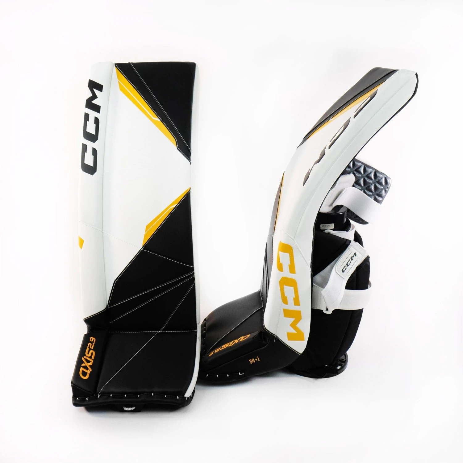 CCM Axis 2.9 Senior Goalie Leg Pads 4 CCM Axis 2.9 Senior Goalie Leg Pads - Image 2