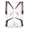 CCM Axis 2 Senior Goalie Leg Pads 1 CCM Axis 2 Senior Goalie Leg Pads -Bauer Official Store ccm leg pads ccm axis 2 senior goalie leg pads white navy red gold 34 1 29016421138498