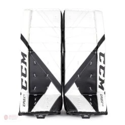 CCM Extreme Flex E5.5 Junior Goalie Leg Pads - Source Exclusive -Bauer Official Store ccm leg pads ccm extreme flex e5 5 junior goalie leg pads source exclusive white white black black 26 1 28744299184194