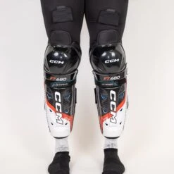 CCM Jetspeed FT680 Junior Hockey Shin Guards -Bauer Official Store ccm shin guards ccm jetspeed ft680 junior hockey shin guards 30400125403202