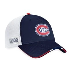Montreal Canadiens Fanatics Authentic Pro Draft Structured Trucker Hat -Bauer Official Store fanatics hats montreal canadiens fanatics authentic pro draft structured trucker hat osfa 29395799867458