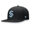 Seattle Kraken Fanatics Core Snapback Hat -Bauer Official Store fanatics hats seattle kraken fanatics core snapback hat osfa black 30417967743042