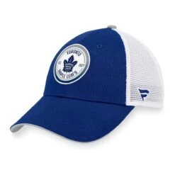 Toronto Maple Leafs Fanatics Iconic Gradient Structured Trucker Hat