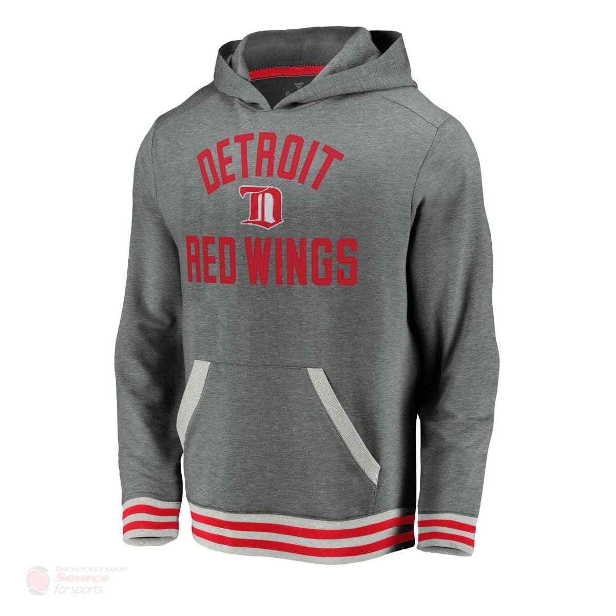 Detroit Red Wings Fanatics Upperclassmen Vintage Pullover Mens Hoodie 3 Detroit Red Wings Fanatics Upperclassmen Vintage Pullover Mens Hoodie