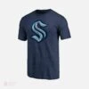 Seattle Kraken Fanatics Distressed Tri-Blend Mens Shirt -Bauer Official Store fanatics shirts seattle kraken fanatics distressed tri blend mens shirt 14674441076802
