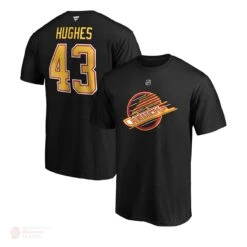 Vancouver Canucks Skate Fanatics Authentic Name & Number Mens Shirt - Quinn Hughes