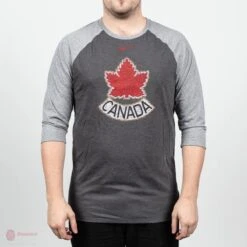 Hockey Canada Nike Tri-Blend 3/4 Sleeve Mens Shirt -Bauer Official Store nike shirts hockey canada nike tri blend 3 4 sleeve mens shirt 4528804986946