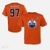 Edmonton Oilers Outer Stuff Name & Number Youth Shirt - Connor McDavid -Bauer Official Store outer stuff shirts edmonton oilers outer stuff name number youth shirt connor mcdavid orange xl 30356747223106