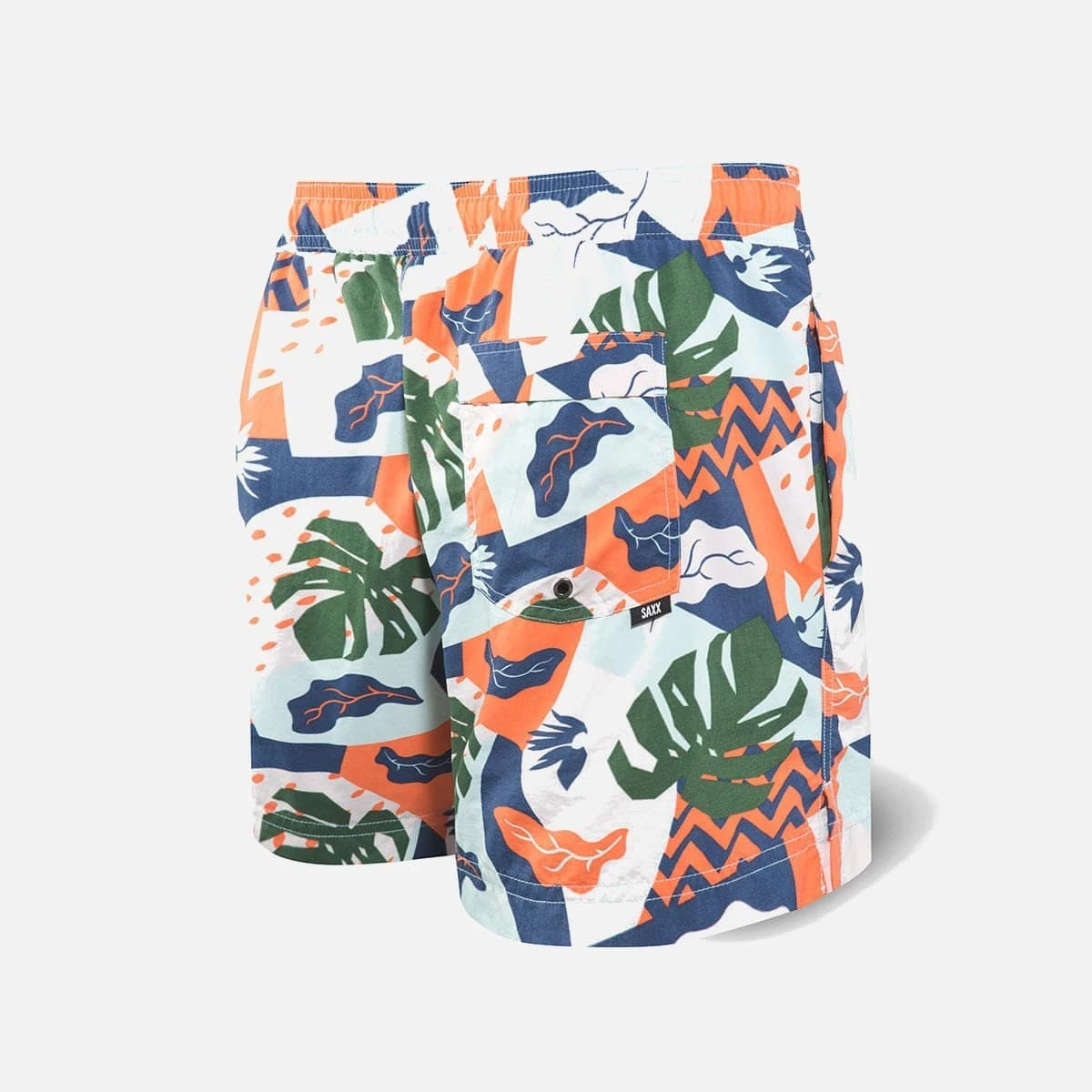 Saxx Cannonball Aqua Cut Collage 5" Swim Shorts 4 Saxx Cannonball Aqua Cut Collage 5" Swim Shorts - Image 2