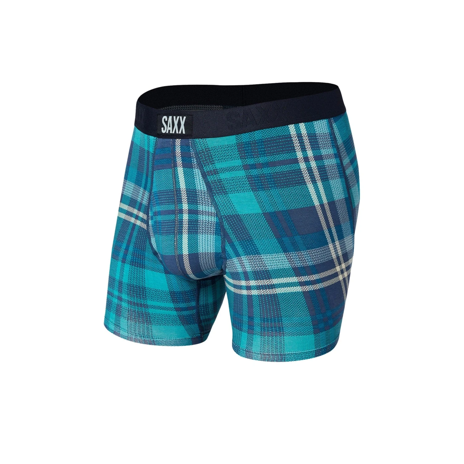 Saxx Ultra Boxers - Blue Free Fall Plaid 3 Saxx Ultra Boxers - Blue Free Fall Plaid