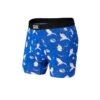 Saxx Ultra Boxers - Peak Blue Astro Snowman -Bauer Official Store saxx underwear saxx ultra boxers peak blue astro snowman blue s 28756509425730