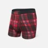 Saxx Ultra Boxers - Red Tartan -Bauer Official Store saxx underwear saxx ultra boxers red tartan 30367967576130