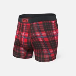 Saxx Ultra Boxers - Red Tartan