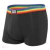 Saxx Undercover Boxers - Black Rainbow (Trunk Fit) -Bauer Official Store saxx underwear saxx undercover boxers black rainbow trunk fit black xl 28744434483266