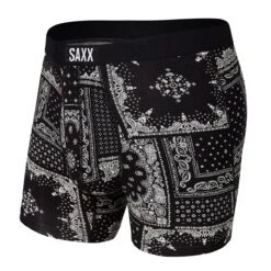 Saxx Vibe Boxers - Black Bandana Republic