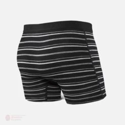 Saxx Vibe Boxers - Black Coast Stripe -Bauer Official Store saxx underwear saxx vibe boxers black coast stripe 4762157023298