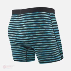Saxx Vibe Boxers - Black Space Hiker Stripe -Bauer Official Store saxx underwear saxx vibe boxers black space hiker stripe 15139945742402