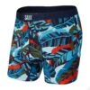 Saxx Vibe Boxers - Blue Pop Jungle -Bauer Official Store saxx underwear saxx vibe boxers blue pop jungle blue s 28759330553922