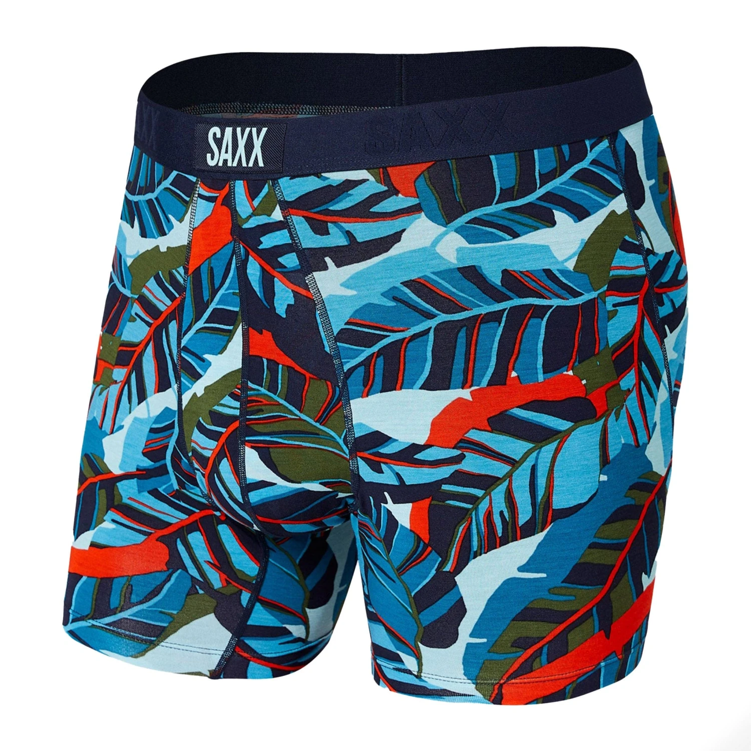 Saxx Vibe Boxers - Blue Pop Jungle 3 Saxx Vibe Boxers - Blue Pop Jungle