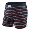 Saxx Vibe Boxers - Dark Ink Coast Stripe -Bauer Official Store saxx underwear saxx vibe boxers dark ink coast stripe xl 29811069419586