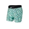 Saxx Vibe Boxers - Mint Remote Island 1 Saxx Vibe Boxers - Mint Remote Island -Bauer Official Store saxx underwear saxx vibe boxers mint remote island mint m 28744437366850