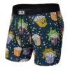 Saxx Vibe Boxers - Multi Pop Art Popcorn -Bauer Official Store saxx underwear saxx vibe boxers multi pop art popcorn black blue s 29811127517250