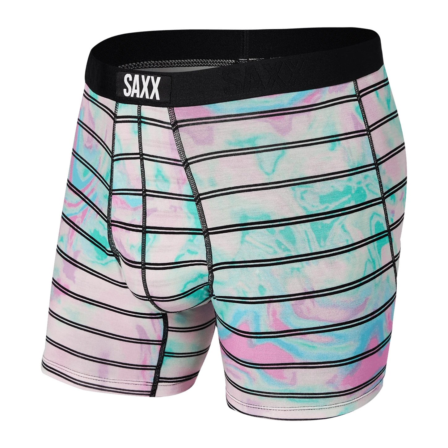 Saxx Vibe Boxers - Multi Vapor Stripe 3 Saxx Vibe Boxers - Multi Vapor Stripe